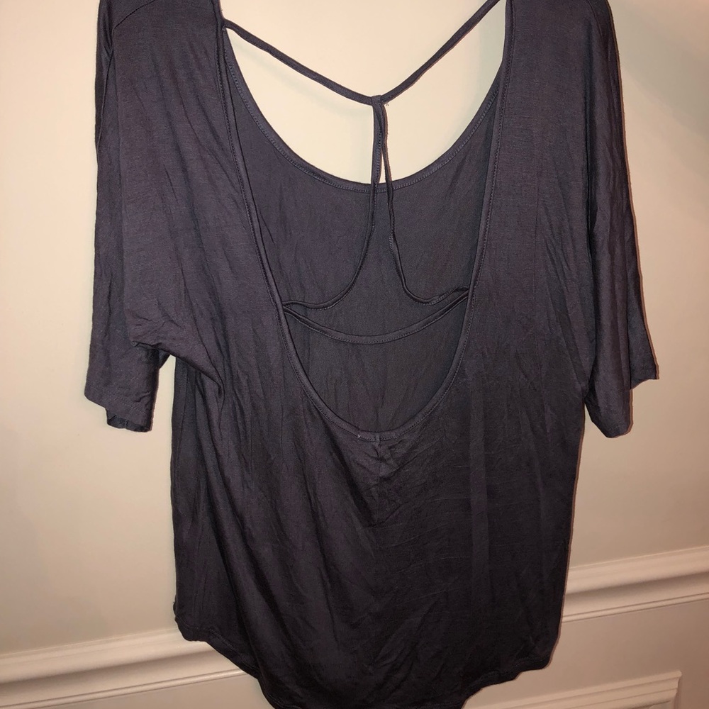 Blue/Grey Top - Picture 2 of 3